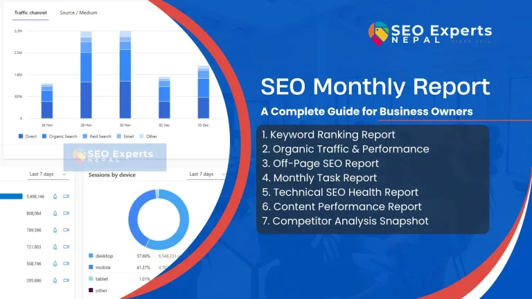 SEO Monthly Report Nepal